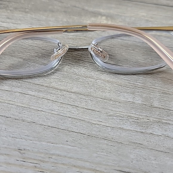 Coach HC 5107 Eyeglasses 9338 Shiny Rose Gold‎ Frames Only 53-17-140 Full Rim - Picture 14 of 16